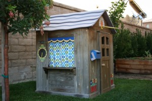 playhouse with Eco Wood Treatment
